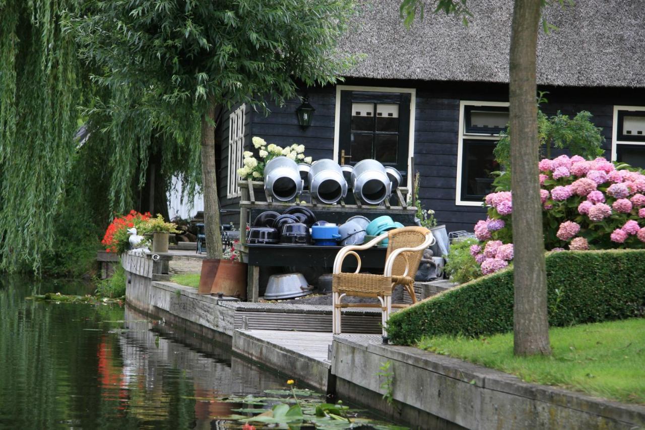 Schiphuis Giethoorn/Wanneperveen Villa Exterior photo